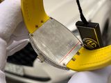  Đồng hồ Franck Muller V32 nữ siêu cấp ABF Thụy Sỹ màu vàng đính full đá 36mm 