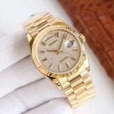  ROLEX DATEDAY eta 2836 L904 v36 - Gold - Relica 1:1 