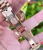  Rolex Daydate Rose Gold 118235 v40 - Lên Kim Moissanite 