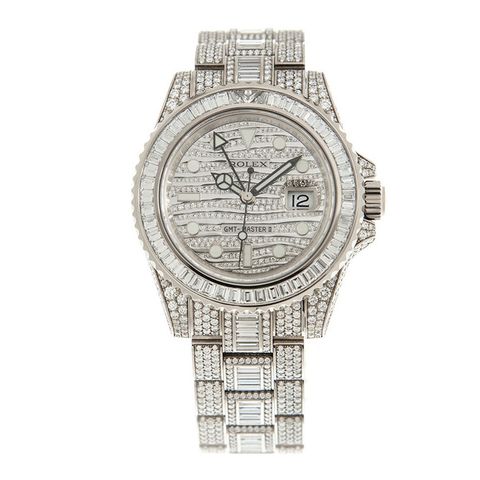  Rolex White Gold GMT-Master II Ice 116769 v42mm - Replica 