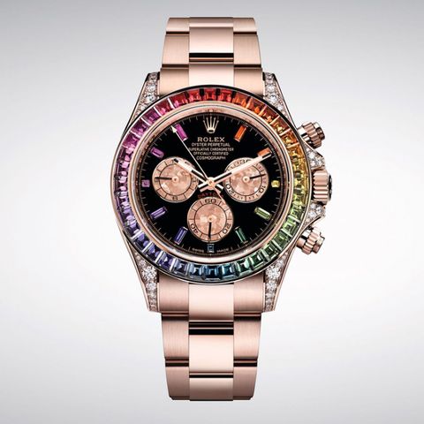  Đồng hồ Rolex Oyster - REPLICA 1:1 |  Perpetual Cosmograph Daytona Rainbow 116595RBOW 