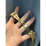  Khoá đồng hồ Rolex 3 mắt 3 màu vàng, trắng, chỉ vàng 