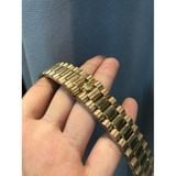  Khoá đồng hồ Rolex 3 mắt 3 màu vàng, trắng, chỉ vàng 