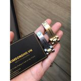  Khoá đồng hồ Rolex 3 mắt 3 màu vàng, trắng, chỉ vàng 