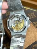 PATEK PHILIPPE Nautilus White Gold 5719/1G-001, 40mm- Replica full Kim cương nhân tạo 
