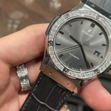 Đồng hồ Hublot Classic Fusion Titanium Lên Moissanite Hồng Kong - Replica 