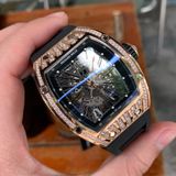  Richard Mille Rm 023 Rose Gold FULL DIAMONDS 