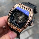  Richard Mille Rm 023 Rose Gold FULL DIAMONDS 