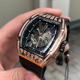  Richard Mille Rm 023 Rose Gold FULL DIAMONDS 