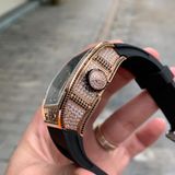  Richard Mille Rm 023 Rose Gold FULL DIAMONDS 