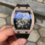  Richard Mille RM-010  Rose Gold Diamond - Replica 1:1 