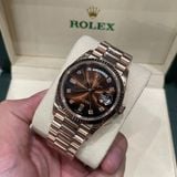  Đồng Hồ Rolex DAY DATE Oyster 118235 EW v36 mm vàng Everose 