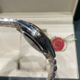  Đồng Hồ Rolex Datejust Calibre 3235 EW 126300 Mặt Số Rhodium Tối Cọc Số La Mã Xanh Lục 