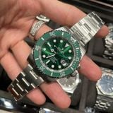  Rolex Submariner Calibre 3135  116610LV Green Dial Thép 904L Size 40mm 
