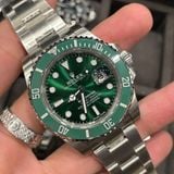 Rolex Submariner Calibre 3135  116610LV Green Dial Thép 904L Size 40mm 