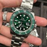  Rolex Submariner Calibre 3135  116610LV Green Dial Thép 904L Size 40mm 