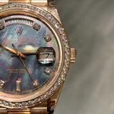  Đồng hồ Rolex DateJust 116231 mặt xà cừ tím - Replica 