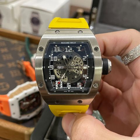  Đồng Hồ Nam Richard Mille RM 010 Vỏ Thép 904L Replica 1:1 
