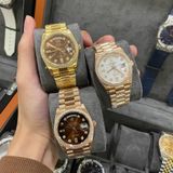  Đồng hồ Rolex Day-Date EW Factory 118348 36mm Lên Moissanite Hongkong - Replica 1:1 