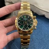  Đồng Hồ Rolex Cosmograph Daytona 116508 Mặt Số Xanh Lá - Replica 1:1 