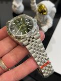  Đồng hồ Đồng hồ Rolex Datejust 41mm Black Diamond Dial Fluted Bezel Jubilee 126334 