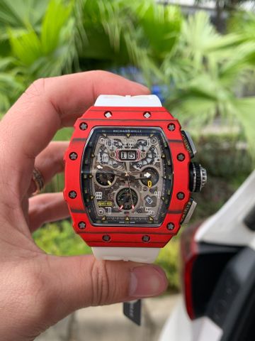  Đồng Hồ Nam Richard Mille RM 11-03 MaLaren Cacbon Replica 1:1 