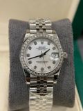  Rolex Datejust 31mm Nữ EW Độ Benzel Kim Moissanite Hongkong cực nét - Full Kiểm Định 
