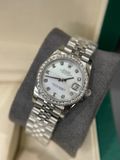  Rolex Datejust 31mm Nữ EW Độ Benzel Kim Moissanite Hongkong cực nét - Full Kiểm Định 