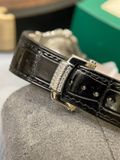  PATEK PHILIPPE NAUTILUS 5711 Blue PPF Lên Full Moissanite - Lên Dây cá sấu cực đẹp Full Kiểm Định 