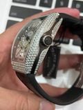  ĐỒNG HỒ FANCK MULLER V45 ABF - Thuỵ Sỹ FULL DIAMOND REPLICA 1:1 