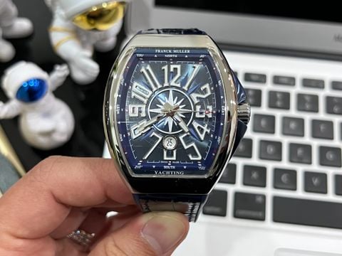  ĐỒNG HỒ FANK MULLER V45 BLUE YACHTING ABF THỤY SĨ REPLICA 1:1 