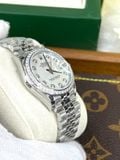  Cặp đôi ROLEX DATEJUST EW factory  Mặt  Khảm Trai v31/41mm White - Replica 1:1 