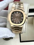  PATEK PHILIPPE NAUTILUS 3k 5711 ROSE GOLD 40MM CAL.324SC - Replica 1:1 