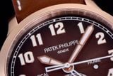  Đồng hồ  Patek Philippe Calatrava Pilot Travel Time 5524R GRF Swiss 89361 v42mm - Replica 1:1 