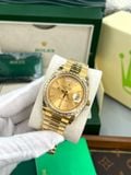  Đồng Hồ Rolex Day-Date 41 228398TBR Champagne Baguette - Replica 1:1 