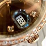 Rolex Datejust Chocolate 126331 Chế Tác Kim Cương Moissanite 1:1 