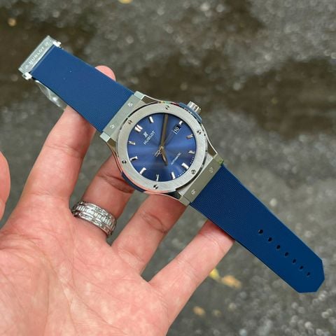  Đồng Hồ Hublot Classic Fusion Blue Titanium 42mm 542.NX.7170.LR 