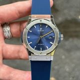  Đồng Hồ Hublot Classic Fusion Blue Titanium 42mm 542.NX.7170.LR 