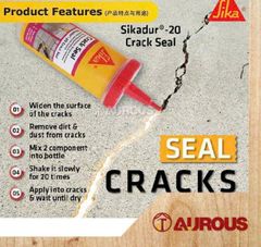 KEO EPOXY XỬ LÝ NỨT SIKADUR 20 CRACK SEAL