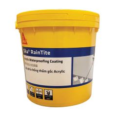 SIKA RAINTITE – THÙNG 20KG | CHỐNG THẤM TƯỜNG NỨT GỐC ACRYLIC ĐÀN HỒI