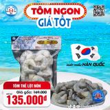 Tôm Thẻ Lột Nõn Khay 500g