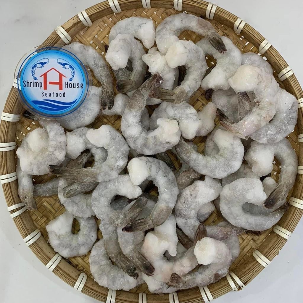  Tôm Thẻ Lột Nõn Chừa Đuôi(Giòn-Ngọt) Túi 1kg 