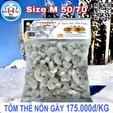  Tôm Thẻ Nõn Gãy (Vị Giòn - Ngọt)  - Thùng 10Kg 