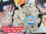  Tôm Thẻ Nõn Gãy (Vị Giòn - Ngọt) - Túi 1kg 