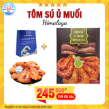 Tôm Sú Ủ Muối Himalaya hộp 500G