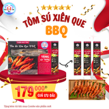 Tôm Sú Xiên Que BBQ hộp 400G