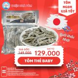Tôm Thẻ Baby Đông Siêu Tốc túi 1kg