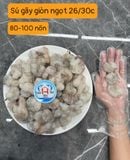  Tôm Sú Nõn Gãy (Vị Giòn - Ngọt)  - Túi 1kg 