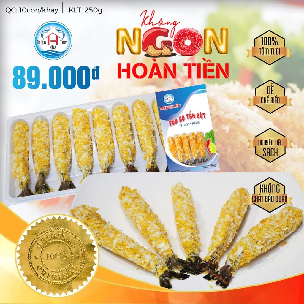  Tôm Sú TB Vị Truyền Thống 