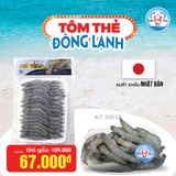 Tôm Thẻ Nguyên Con Đông Siêu Tốc Khay 500GR